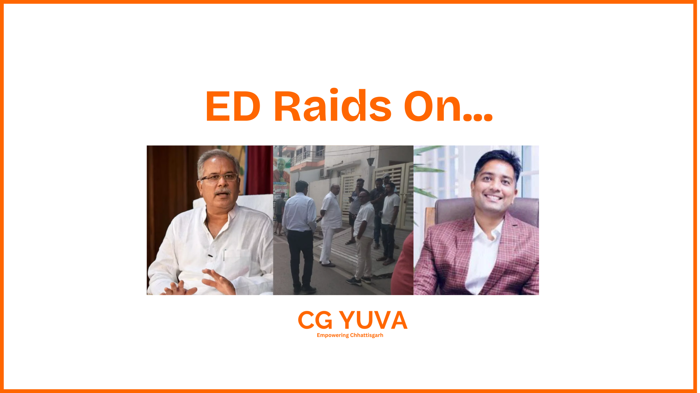 ed raids on former cm of chhattisgarh bupesh baghel's house